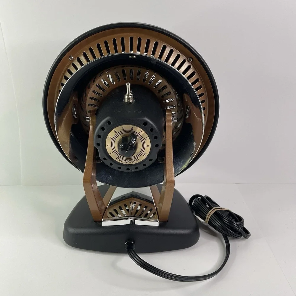 Vornado VHEAT Whole Room Space Heater – Black Copper Color Retro Style